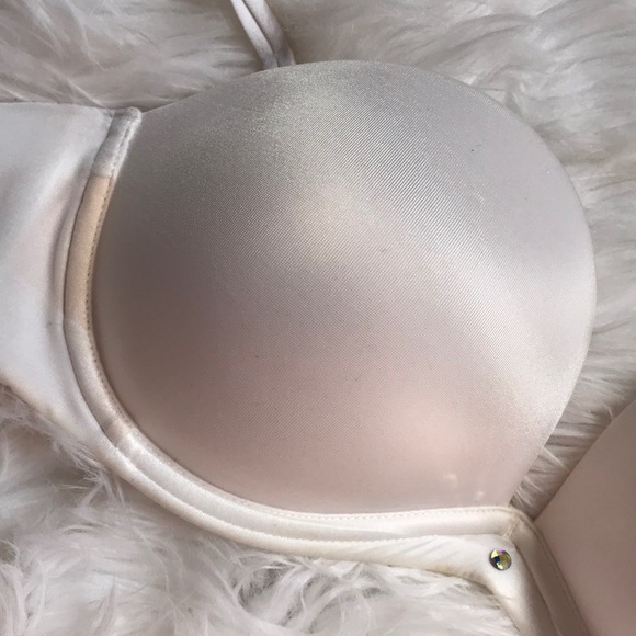 🩰[ VS ] White Very Sexy Strapless Bra - Picture 7 of 7